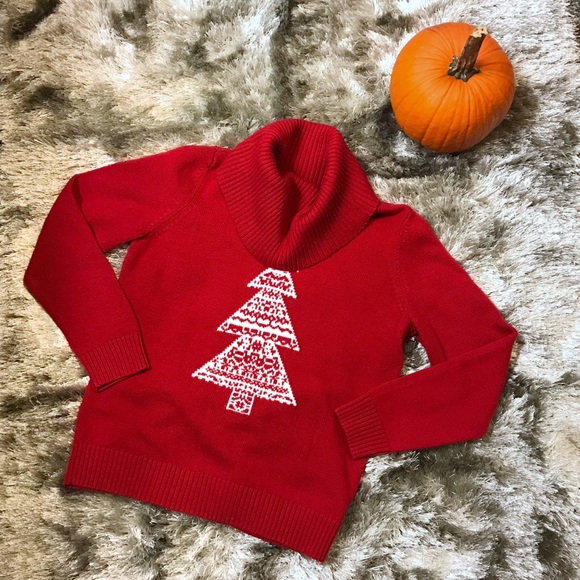 Talbots Sweaters - Talbots Red Christmas/Winter Themed Sweater